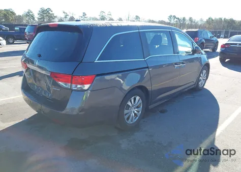 2016 Honda Odyssey Se z USA, uszkodzony, nr VIN 5FNRL5H3XGB124749
